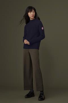 Ropa Canada Goose Mujer México - Inverness Suéteres Azul Marino SI7894265